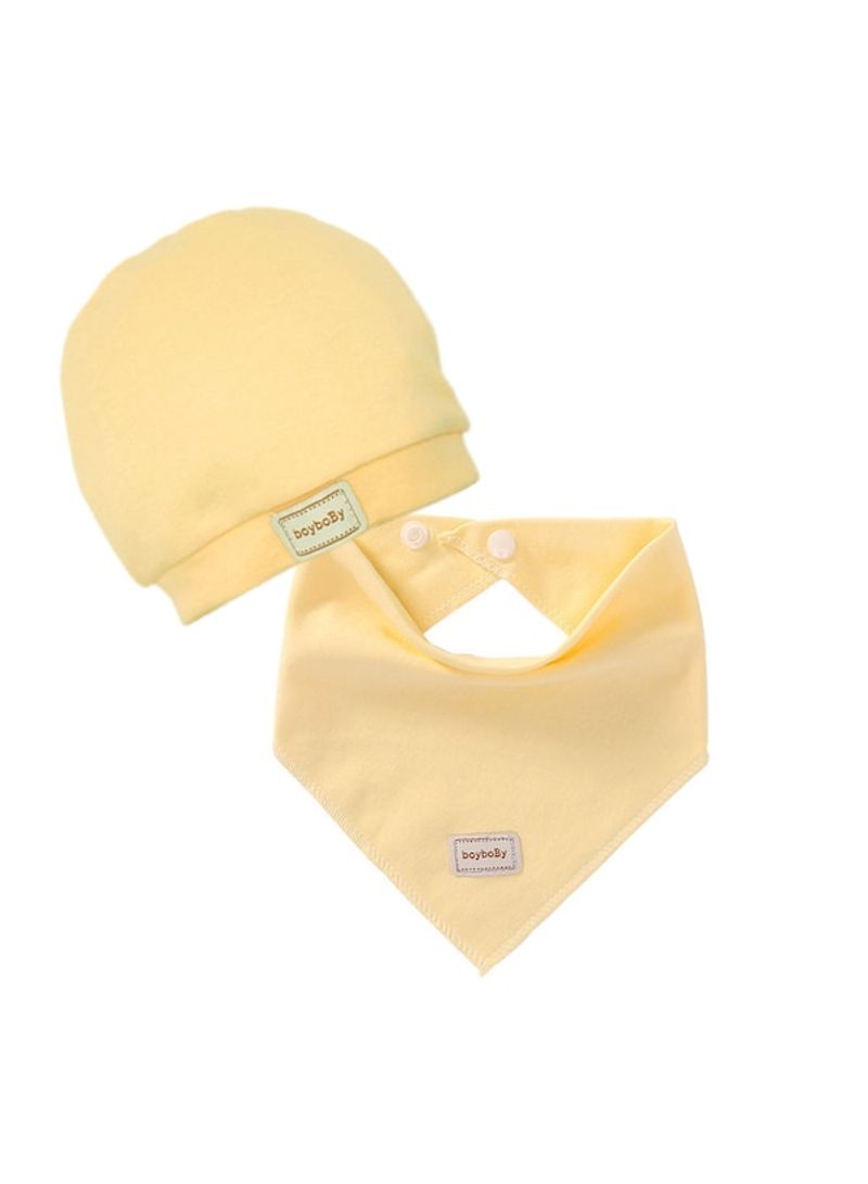 Baby's Beanie Bib Set  - Image 2