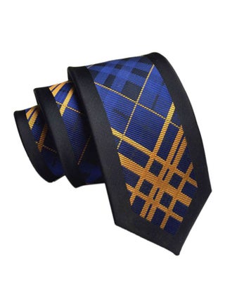 Polyester Necktie Navy/Black/Gold - v1608978797/N20915855V_1
