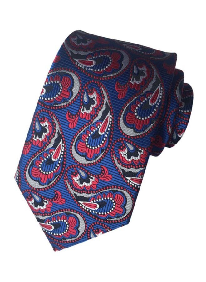 Polyester Necktie Pink/Blue/Grey