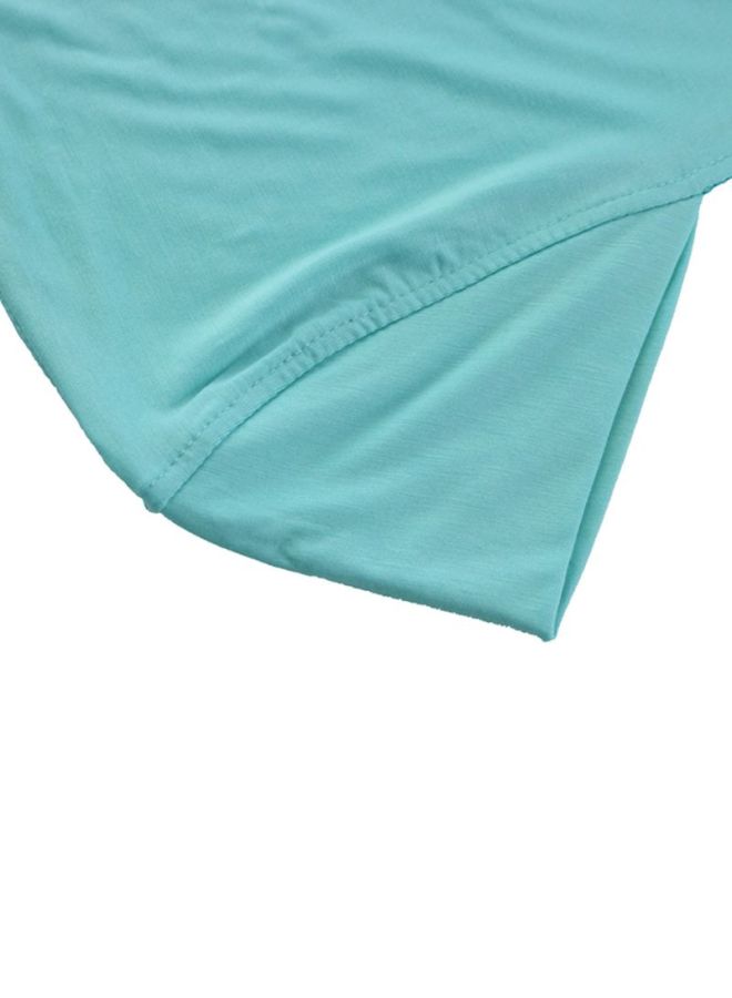 شاربدو حجاب بتصميم مغلق عند منطقة الذقن أزرق - Image 3