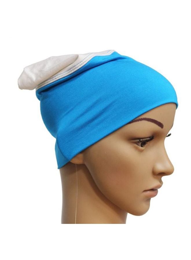 Sharpdo Inner Tube Hijab Lake Blue/White - Image 3