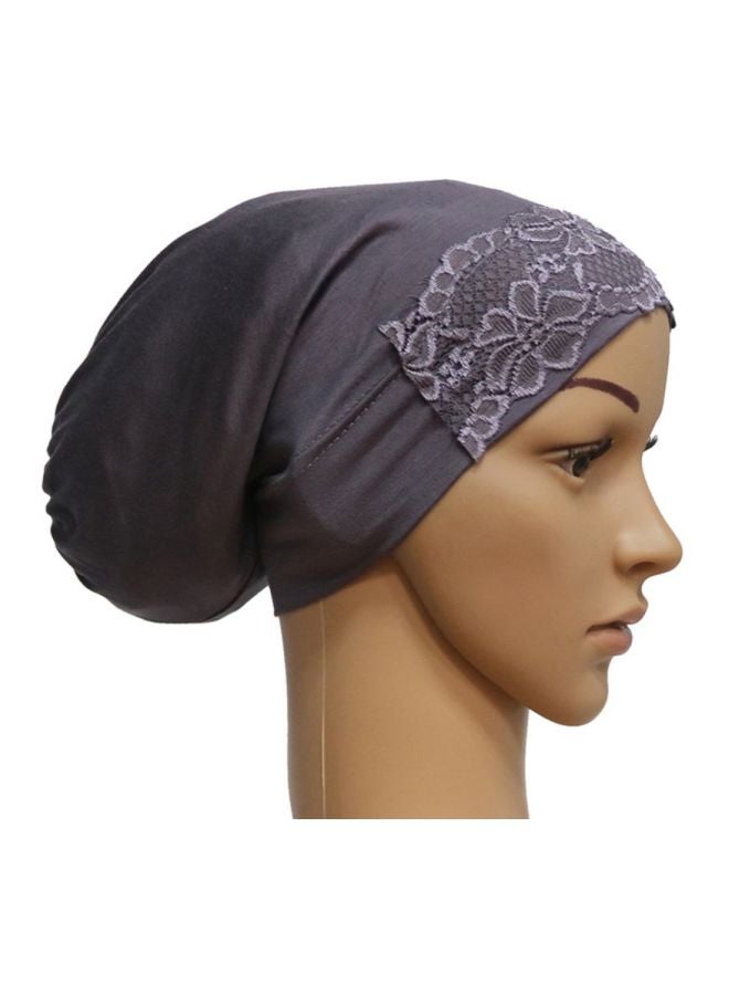 شاربدو حجاب داخلي بتصميم أنبوبي رمادي - Image 2