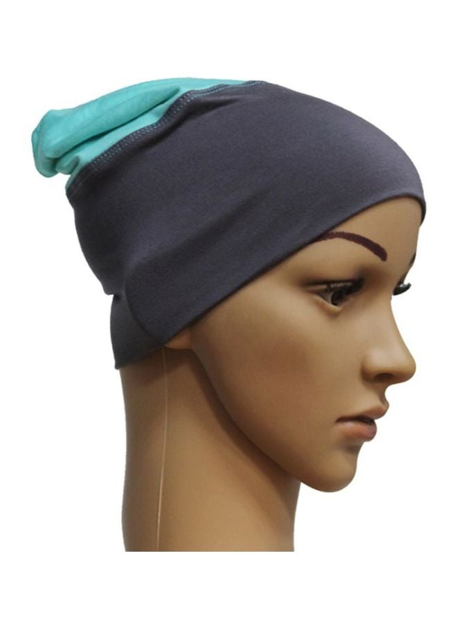 شاربدو حجاب داخلي بتصميم أنبوبي رمادي/أزرق - Image 2