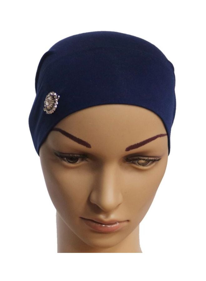 Sharpdo Inner Tube Hijab Navy Blue - Image 1