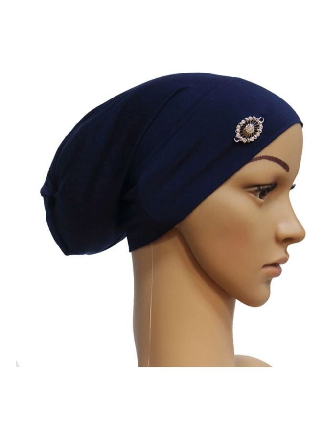 Sharpdo Inner Tube Hijab Navy Blue - Image 2