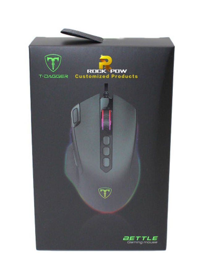 T-DAGGER - T-DAGGER Bettle T-TGM305 RGB Backlighting Gaming Mouse - Image 1
