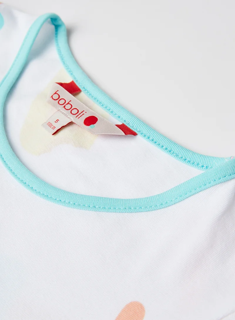Boboli Baby Graphic T-Shirt White