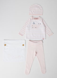 Baby Printed Clothing Set Rose