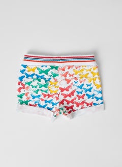 Boboli Baby All-Over Butterfly Print Shorts print  - Image 2
