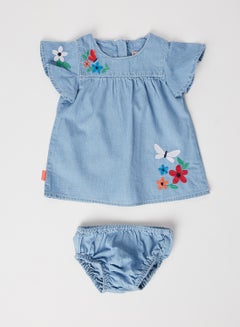 Baby Printed Dress bleach