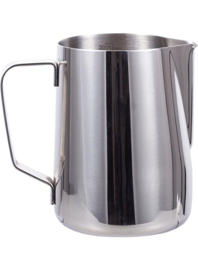 لاكي إبريق لصنع رغوة الحليب فضي 350ملليلتر - Image 1