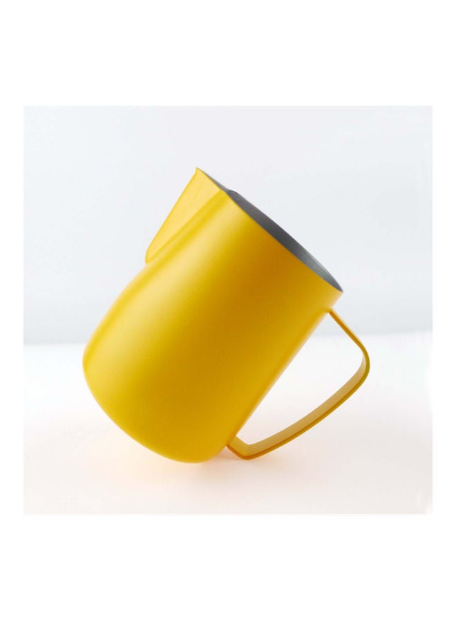 Lucky - Milk Frothing Pitcher Yellow 350ml - Image 1