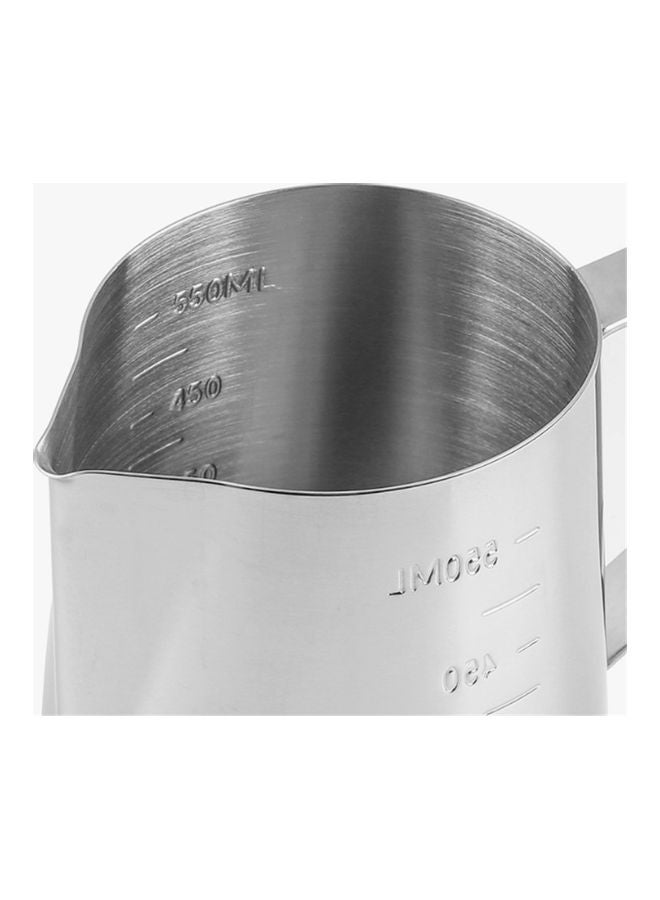 Lucky Milk Frothing Pitcher Silver 550ml  - Image 2