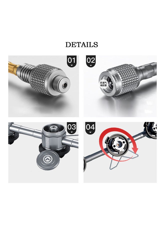 Generic 3-In-1 Butane Adapter With Extension Hose - Image 5