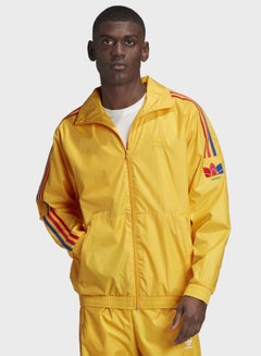 3D Adicolor 3-Stripes Track Jacket Yellow/Red/Blue