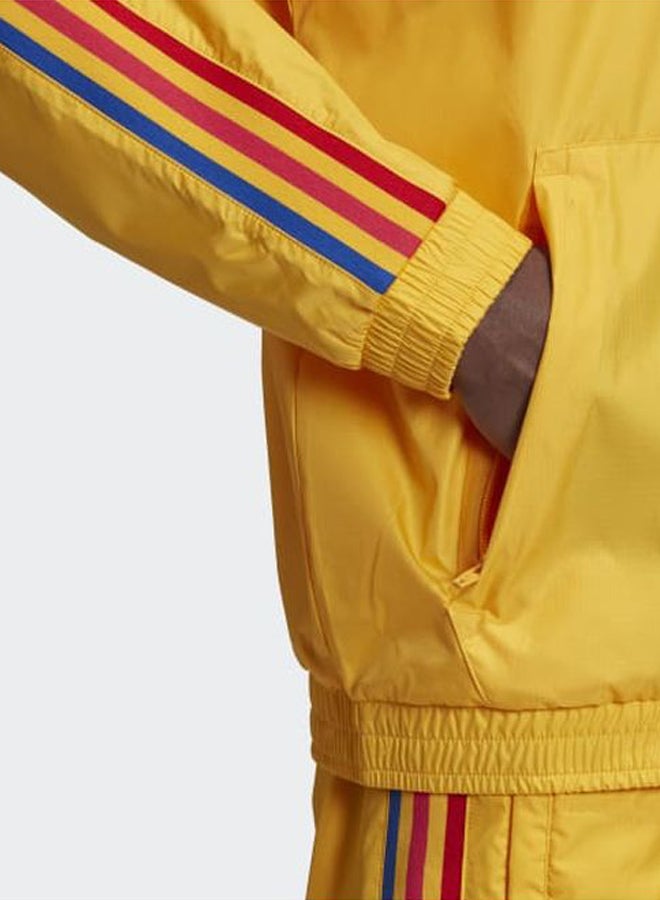 adidas Originals - 3D Adicolor 3-Stripes Track Jacket Yellow/Red/Blue - Image 1