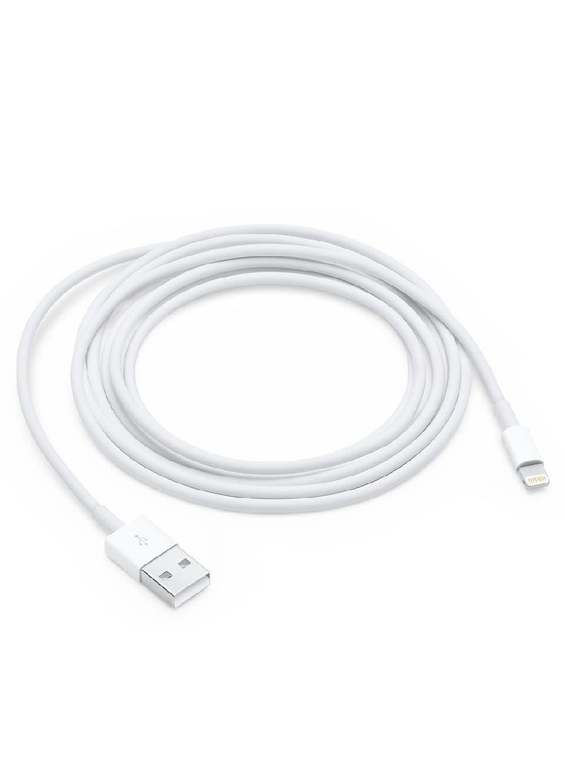 كابل شحن من منفذ Lightning إلى USB أبيض - Image 1