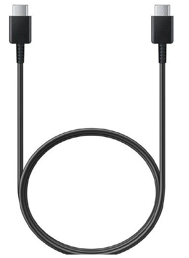Super Fast Usb-C To Usb-C  Charging Cable For Samsung Black - Image 1