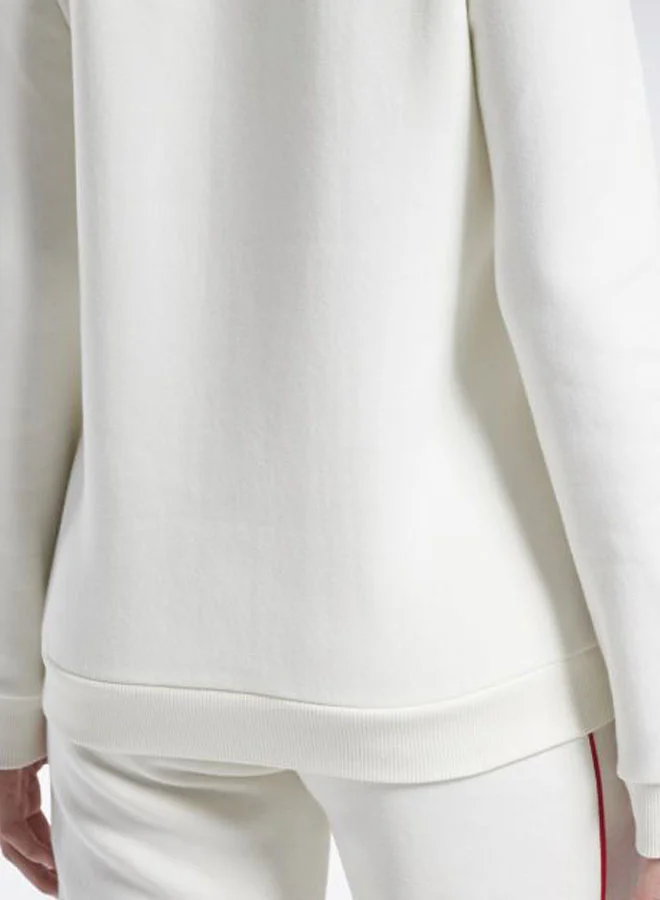 Reebok Classic Linear Logo Sweatshirt Chalk