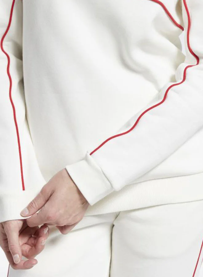 Reebok Classic Linear Logo Sweatshirt Chalk