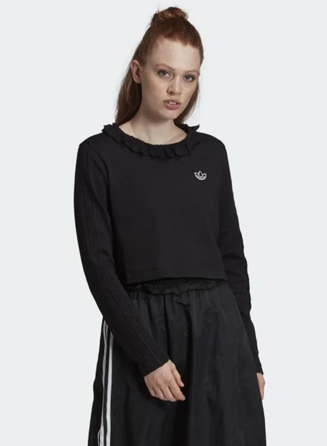 adidas Originals Ruffle Crew Sweatshirt