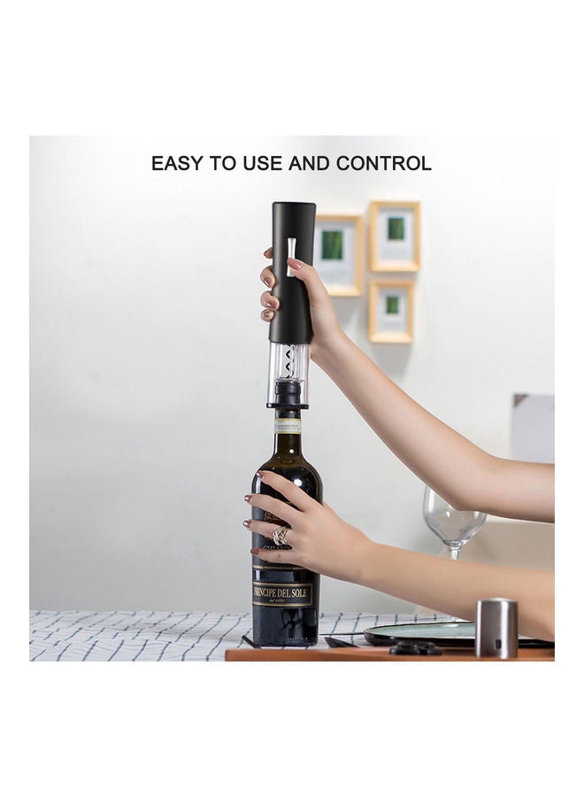 Generic - Automatic Electric Wine Opener Black 23.00 x 5.00 x 5.00cm - Image 1