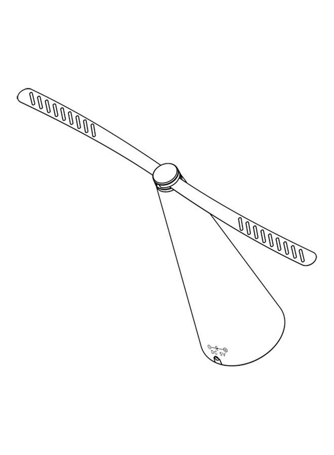 Domestic Use Multi-Function Fan Blade Fly Trap gold 26.30 x 9.50 x 9.50cm - Image 4