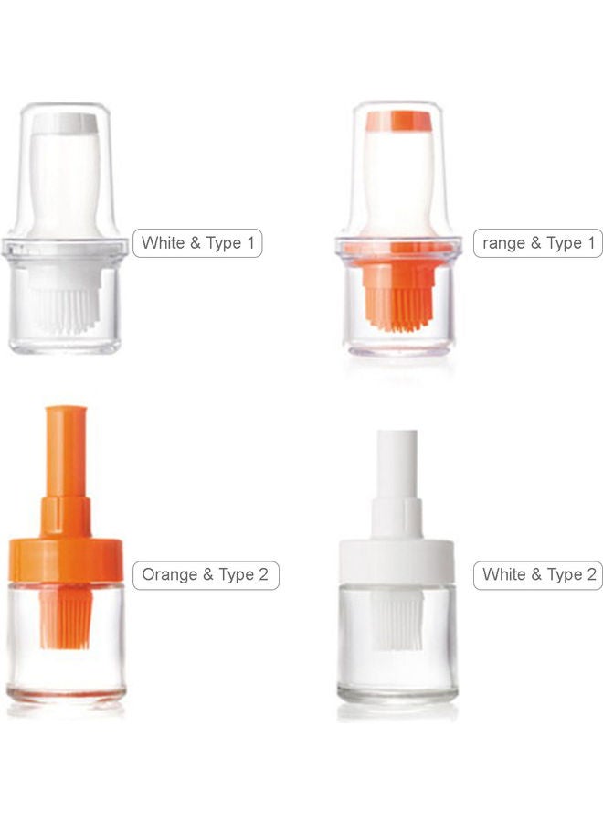 Oil Dispenser Bottle Silicone Oil Brush white 6.90 x 6.90 x 0.142cm  - Image 3