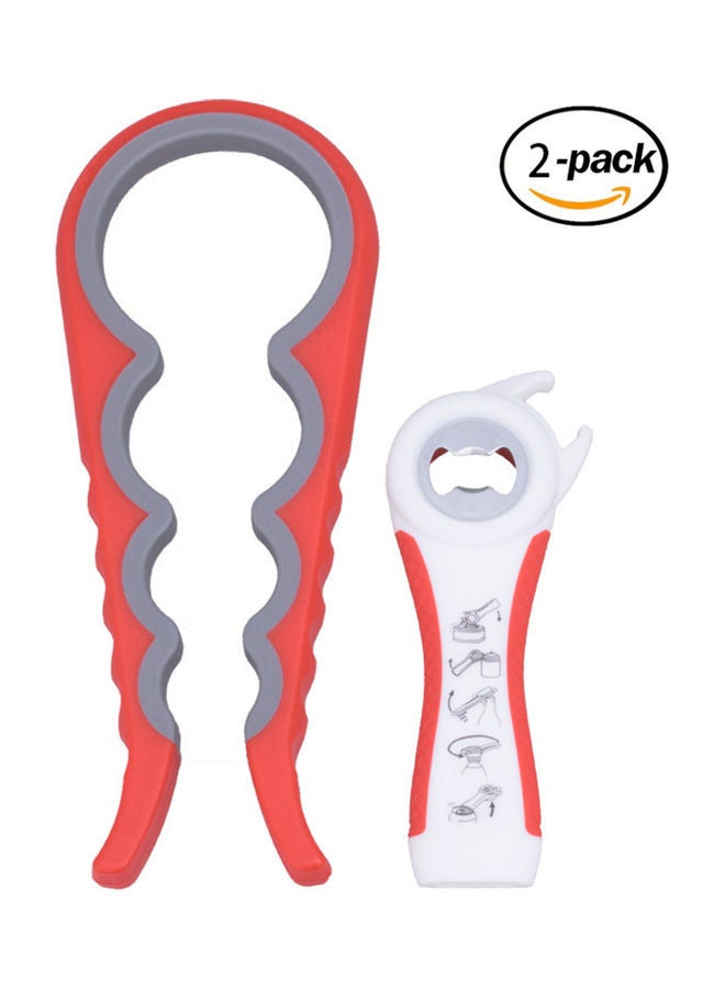 2-Pack Bottle Opener Multicolour 3.00 x 9.00 x 0.21cm  - Image 1
