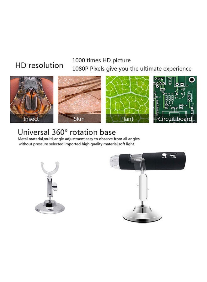 Generic - WI-FI Digital Microscope With Adjustable LED Light For iOS/Android Tablet/Phone - Image 1