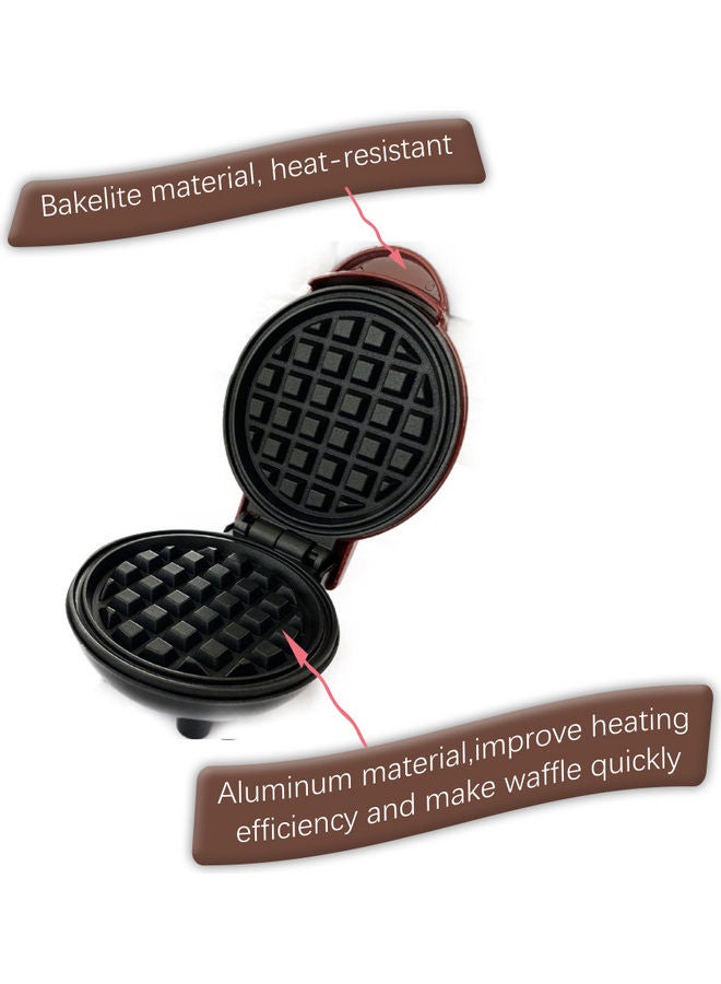 Generic - Mini Waffle Maker Breakfast Machine H33500UK Multicolour - Image 1