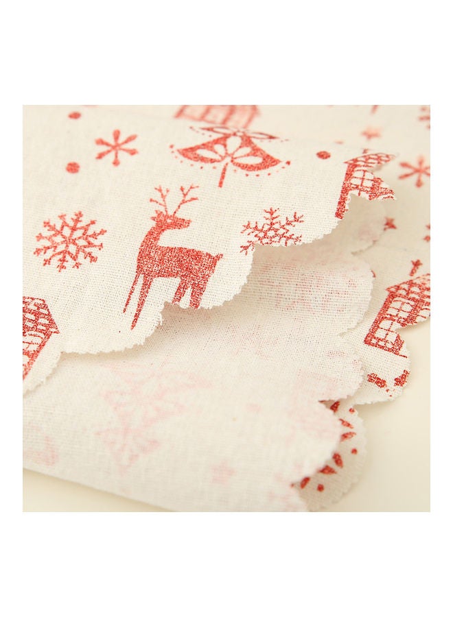 Christmas Chair Covers Table Runner Decoration brown 40.00 x 0.10 x 25.00cm - Image 3