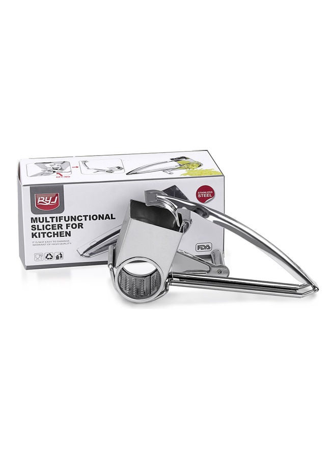 Manual Rotary Cheese Grater Silver 5.00 x 8.00 x 0.255cm - Image 4