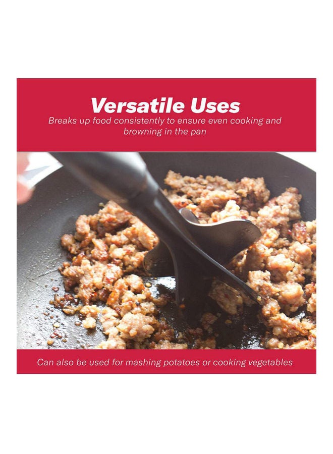 قطاعة لحوم الهامبرجر مزودة بعدد 5 شفرات أسود 6.00 x 6.00 x 0.095سم - Image 3