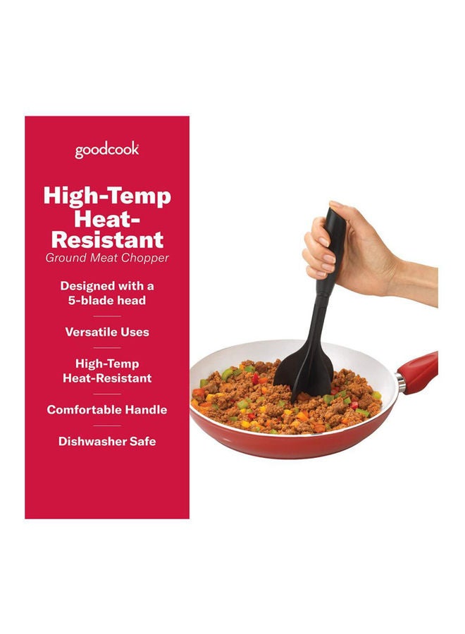 قطاعة لحوم الهامبرجر مزودة بعدد 5 شفرات أسود 6.00 x 6.00 x 0.095سم - Image 5