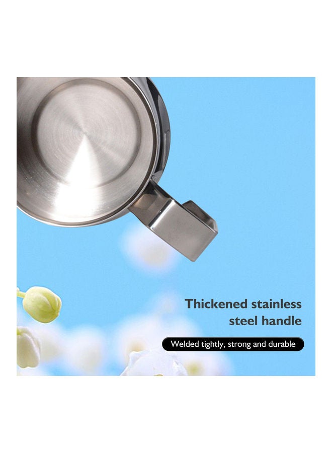Milk Frothing Pitcher 500ml Silver 13.00 x 8.50 x 12.00cm