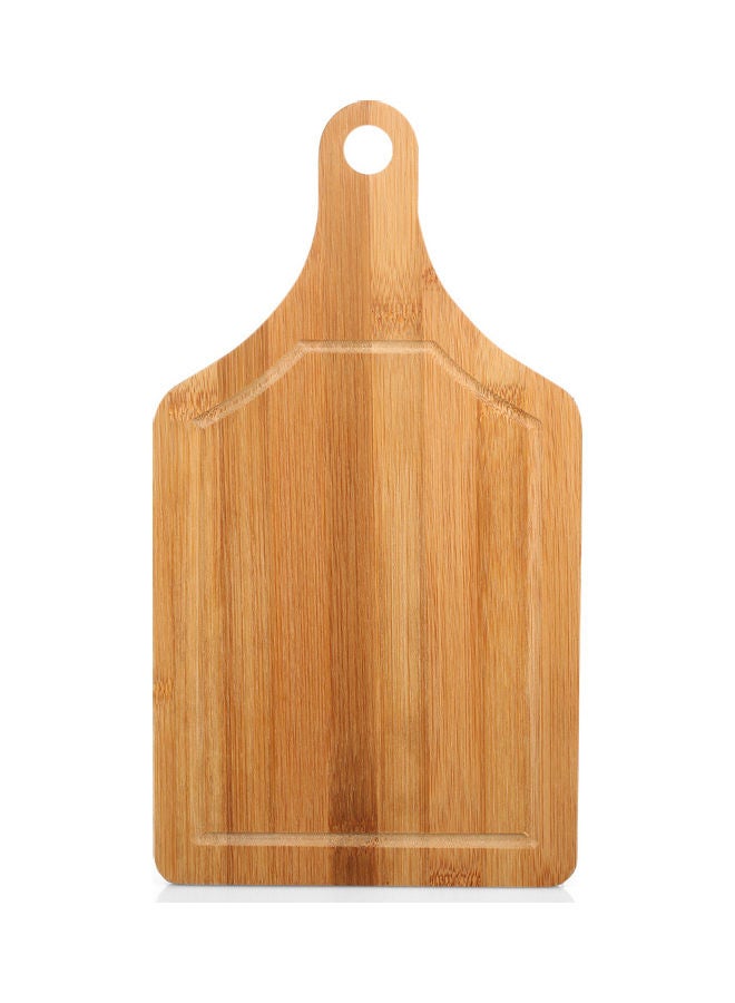 Generic - Bamboo Chopping Block Pizza Plate Brown 33.00 x 1.00 x 18.00cm - Image 1