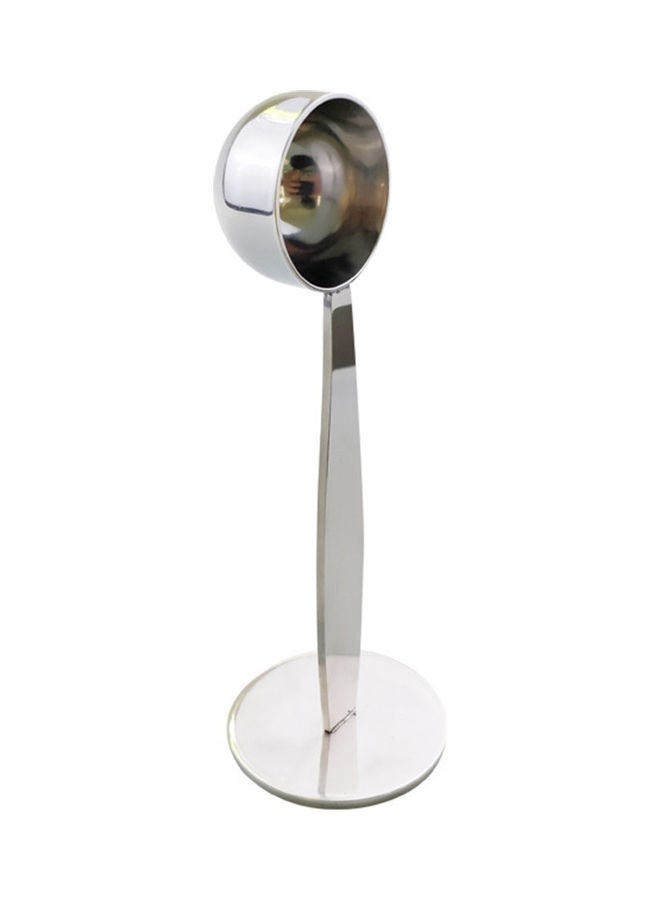 مغرفة قياس القهوة 2 في 1 مصنوعة من الستانلس ستيل فضي - Image 2