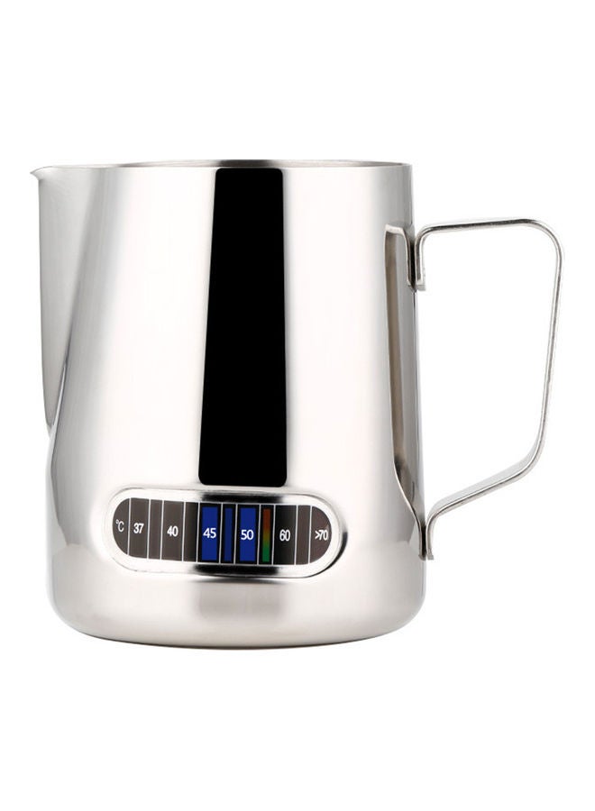 Generic - Espresso Steaming Pitcher Silver 13.30 x 11.00 x 11.50cm - Image 1