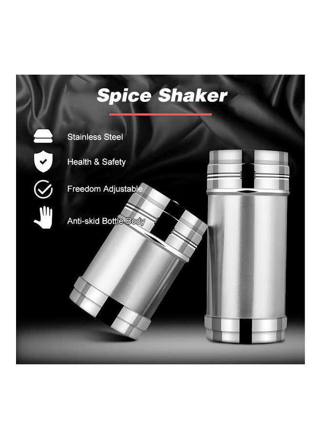 Generic - Stainless Steel Spice Shaker Silver XL - Image 1