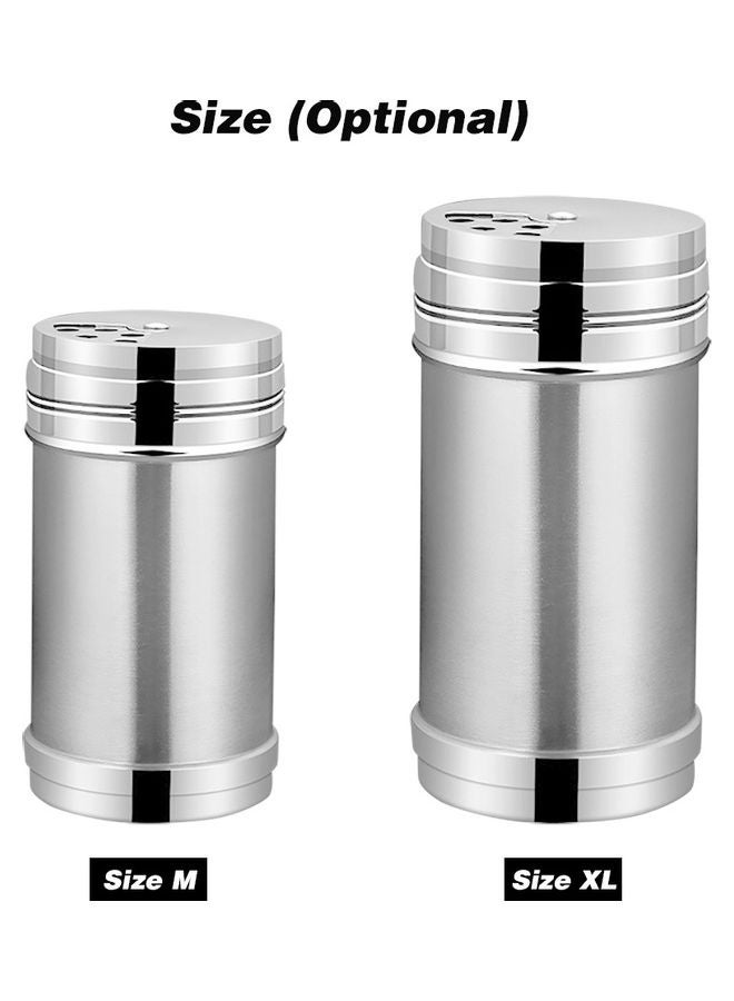 Generic - Stainless Steel Spice Shaker Silver XL - Image 1