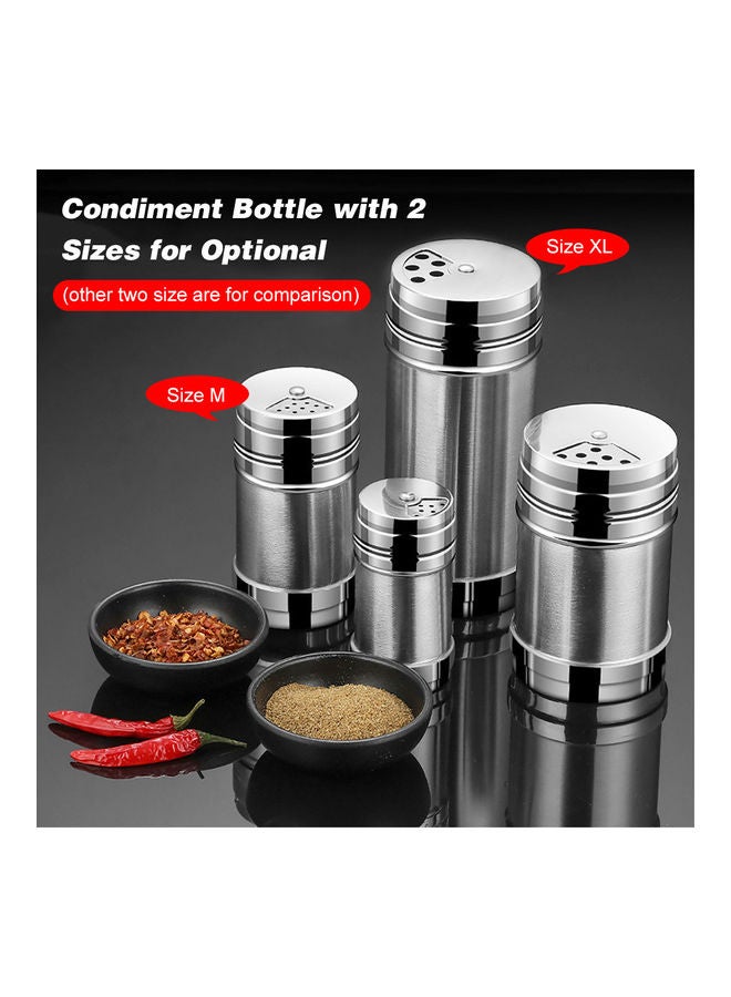 Generic - Stainless Steel Spice Shaker Silver XL - Image 1
