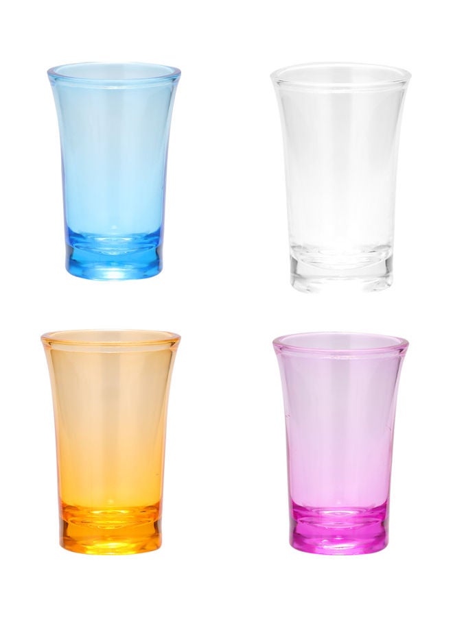 Upgrade 6 Shot Glass Dispenser with 6-Pieces Set Of Cups Grey 20.00 x 10.00 x 20.00cm