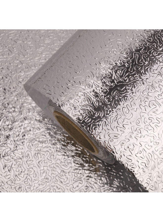 ملصق حائط باكسبلاش للمطبخ فضي 41.00 x 3.00 x 3.00سم  - Image 5