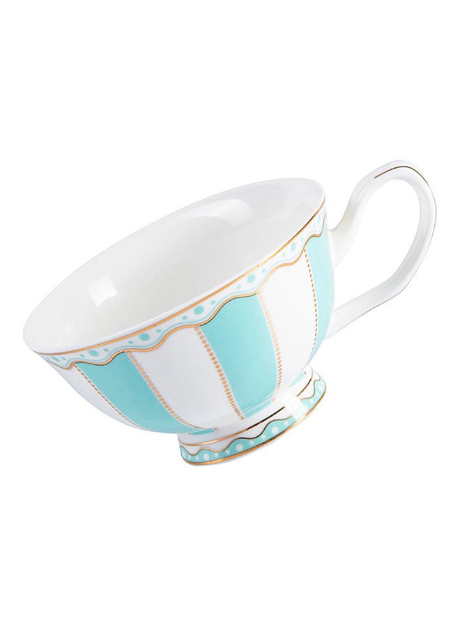 Sharpdo 2-Piece Cup And Saucer Set Green 12.5x6cm - Image 2