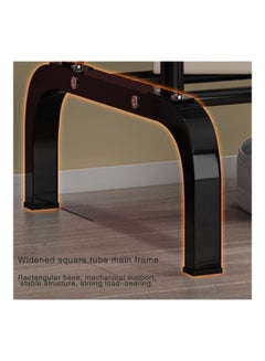 ماستون حامل ملابس متعدد الوظائف أسود 154x105x43سم  - Image 5