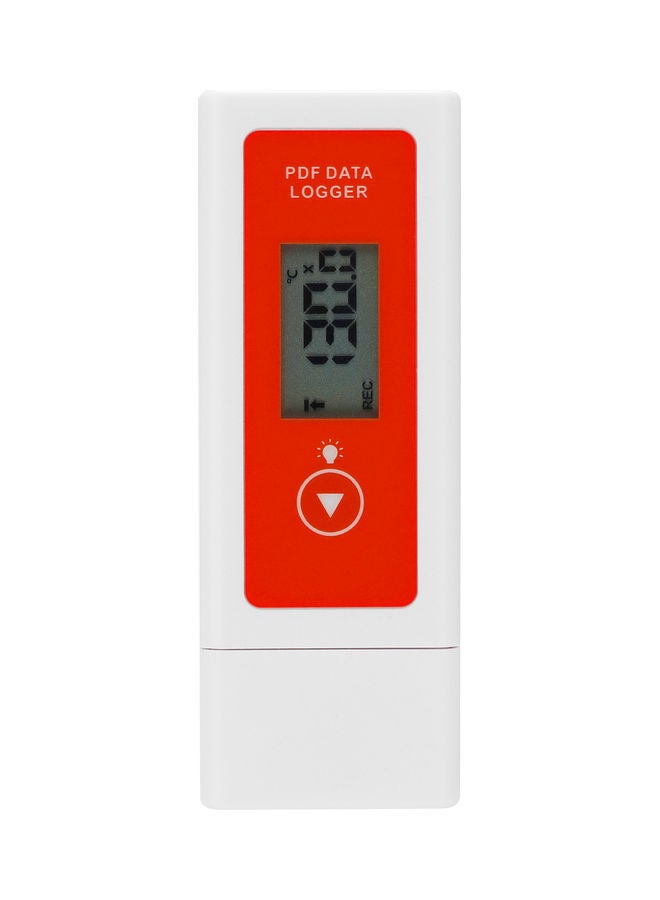 Generic - PDF Data Logger White/Red 12x3.5x9.2cm - Image 1