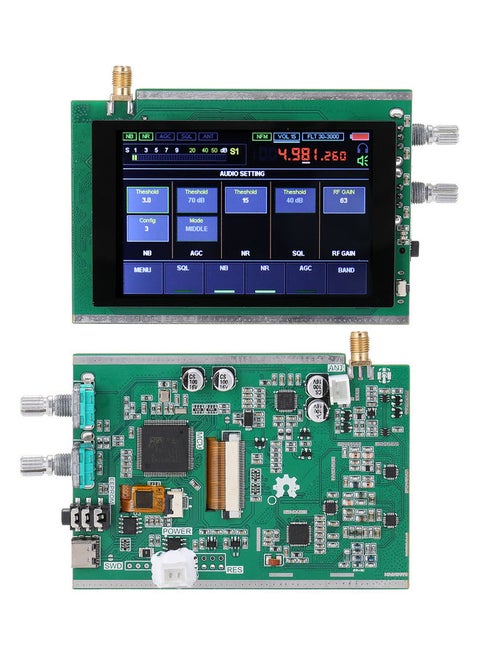 Touching Screen Malachite SDR Radio Malahit DSP Transceiver Multicolour 12.50X4.20X9.00cm