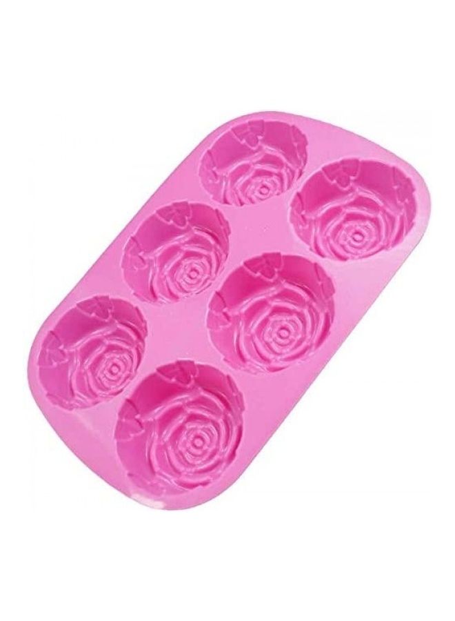 بريميفي طقم قوالب كيك مصنوعة من السيليكون مكون من أربع قطع. متعدد الألوان 26x17سم - Image 3