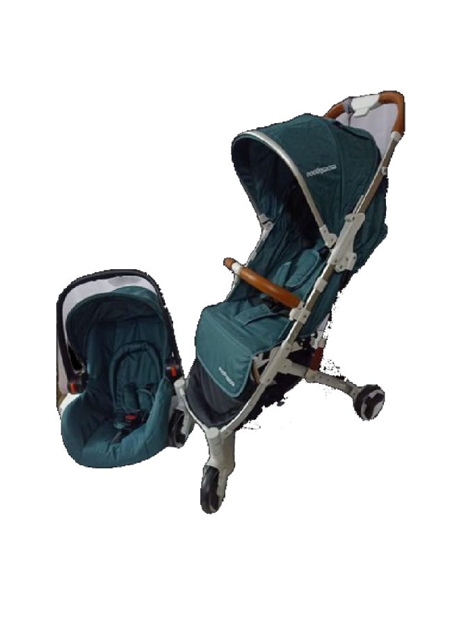 Generic 2-Piece Baby Single Stroller With Car Seat Travel System Set  - Image 1